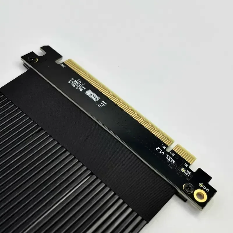 ADT-Link GPU Vertical de alta velocidad para juegos PCI Express 4,0 X16 Cable de extensión RTX GTX tarjeta de vídeo gráfica Universal Gen4 16x Riser - imagen 3