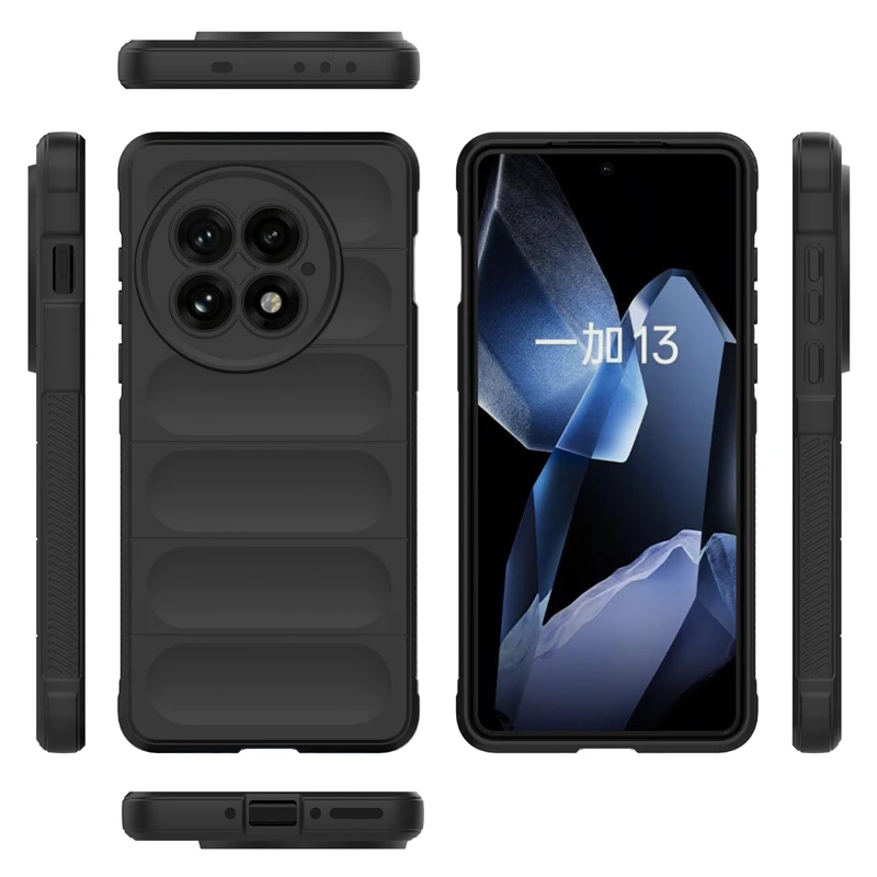 Para Oneplus 13 funda para Oneplus 13 Capas Armor teléfono parachoques trasero a prueba de golpes suave TPU lente protectora para Fundas Oneplus 13 - imagen 5