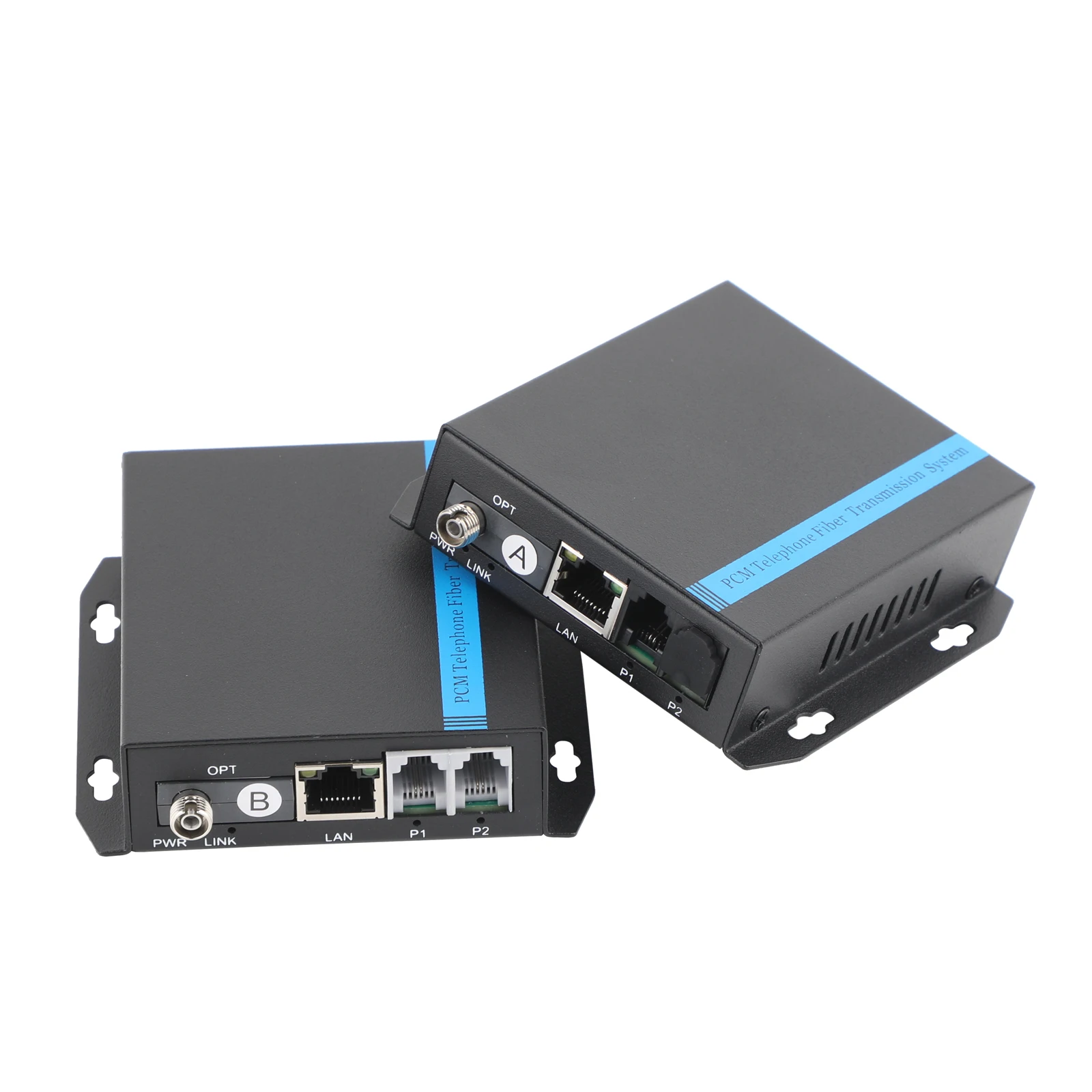 FC Interface Telephone Optical Transceiver PCM Converter 1/2/4/8-way+100M Network Port Telephone Ethernet Media Converter - imagen 2