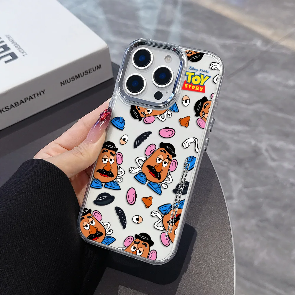 Toy Story Buzz Lightyear funda de teléfono alienígena para iPhone 17 16e 16 15 14 13 12 mini Pro Max X XR XSMAX 8 Air Plus cubierta transparente - imagen 5