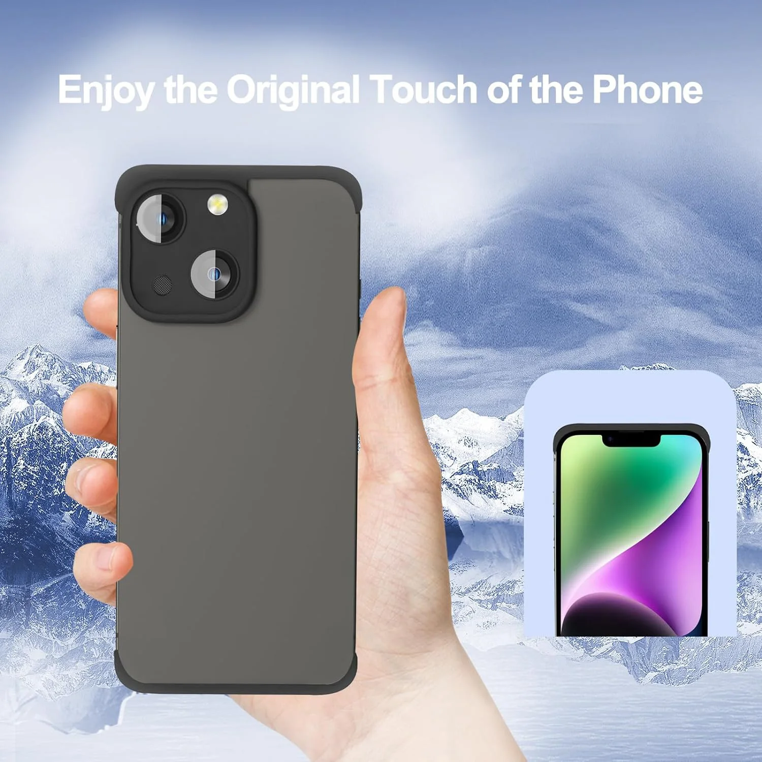 Funda sin marco Protector de lente de cámara para iPhone 15 Pro Max 14 Plus 13 Mini 12 11 15Pro 14Pro accesorios de protección para teléfono - imagen 5