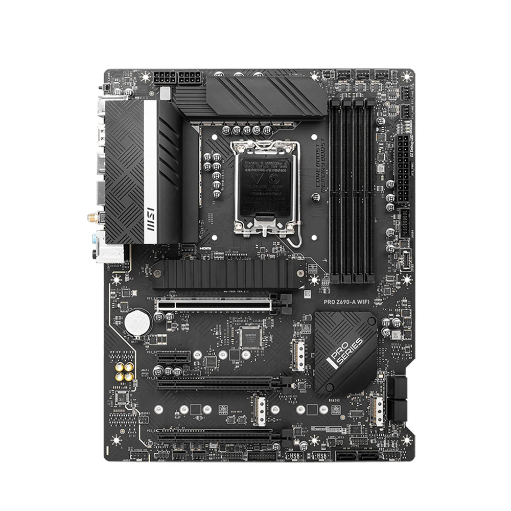 Placa base WIFI MSI PRO Z690-A compatible con 14900K 12700K 12900K 12400F 12600K 12100F CPU LGA1700 4xDDR5 192GB M.2 PCIe 5,0 HDMI ATX - imagen 5
