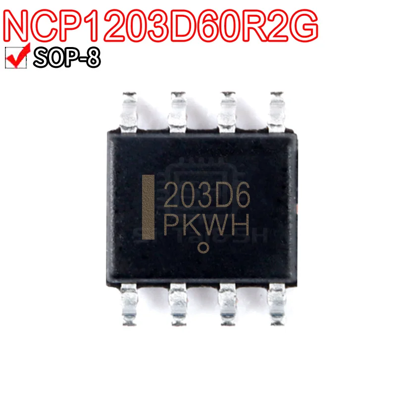 5 uds NCP1200D60R2G NCP1203D60R2G NCP1207A NCP1252A NCP1271A NCP1606B NCP1607B NCP1608B NCP1200 NCP1203 NCP1606 NCP1207 - imagen 2