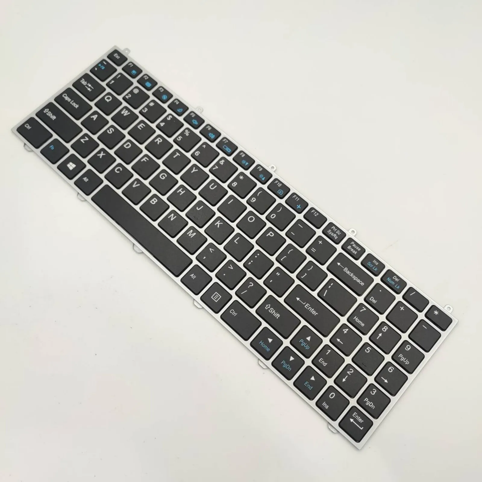 Teclado para ordenador portátil CLEVO W650 W650RN/RZ1/SB/DD/SC/SF/SH/SJ/DC/EH/SRH/SR W650 W655 P/N:6-80-W65S0-010-1 S/N:1604032654M - imagen 5