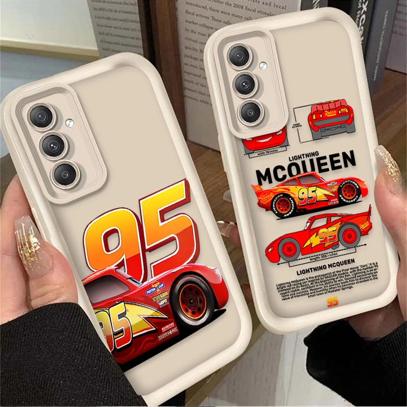 Funda blanda Lightning McQueen para Samsung Galaxy A54 A05S A05 A34 A24 A14 A53 A33 A23 A13 A52 A52S A32 A22 A12 A71 A51 A31 - imagen 2