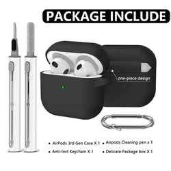 Funda Silicona AirPods 3 con Gancho Protector