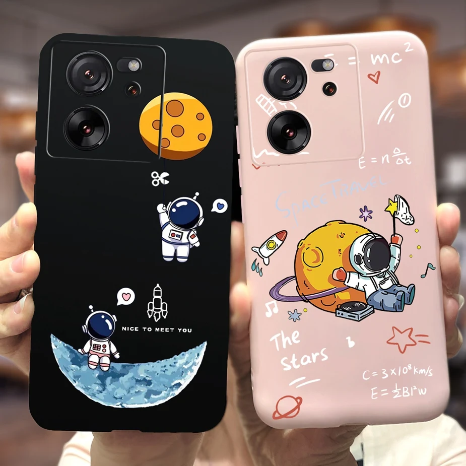 Para Xiaomi 13T Pro funda encantadora cubierta trasera pintada de caramelo 6,67 ''funda de teléfono de silicona suave para Xiaomi Mi 13T Pro 13TPro Fundas Capa - imagen 2