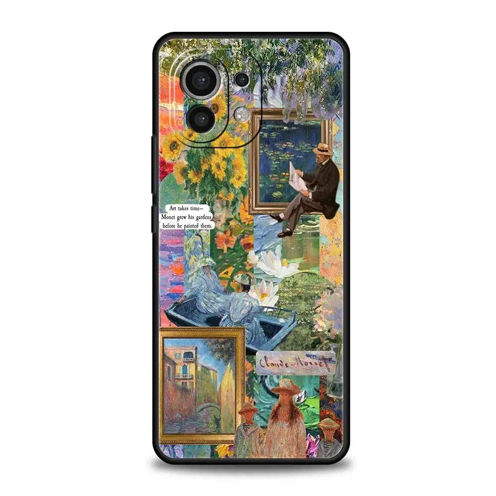 Funda de teléfono de Arte de van gogh con cielo estrellado, carcasa suave para Xiaomi 14, 13T, 12T, Pro, 12, 13, 11, Ultra, Mi Note 10 Lite, 10T, 5G, 11X Pro, 11T, 11i, 9T - imagen 5