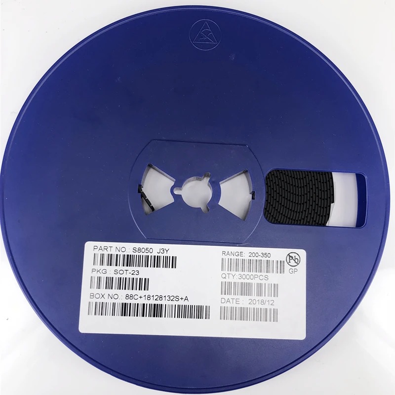 (1000 uds) S8050/MMBT8050 (marcado J3Y) SOT-23 200MA 500MA 800MA SMD NPN transistor de señal triodo - imagen 4