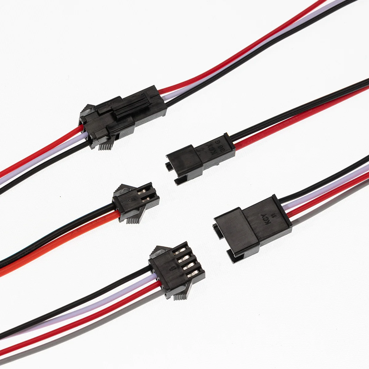 10 pares 2/3/4 Pin SM JST enchufe macho hembra conector de cable para RC Lipo batería coche barco Drone avión