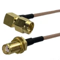 Cable SMA M90 a SMA F