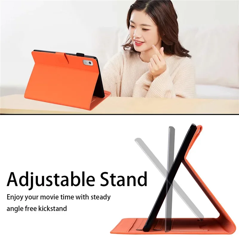 Para Lenovo Tab M9 2023 Funda lindo gato Panda pintado suave TPU Funda magnética para tableta para Funda Lenovo Tab M9 TB310FU Funda para niños - imagen 2