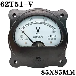 62T51-V Voltímetro Analógico de Panel para Corriente Alterna