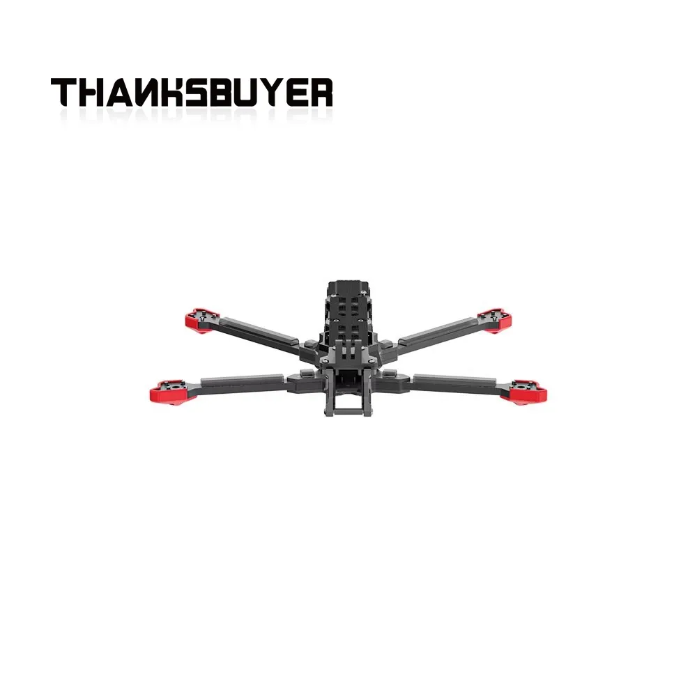 IFlight Chimera7 Pro V2 Simulador de Dron de carreras de largo alcance Kit de marco de fibra de carbono Compatible con DJI O4 Pro - imagen 5