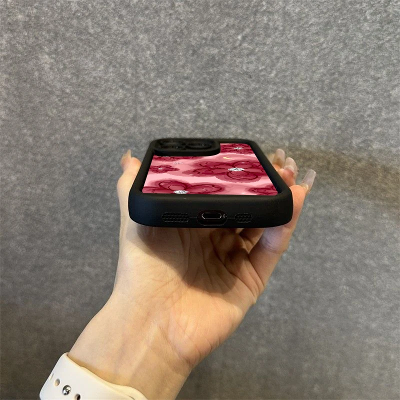 Funda de teléfono de silicona con diseño Floral de diamante para Samsung Galaxy S25 S24 S23 S22 Ultra Plus FE A26 A33 A25 A16 A56 A06 A24 A32 - imagen 5