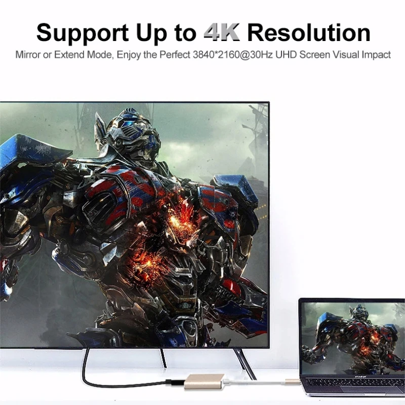 3 en 1 Usb-C Usb Hub macho a hembra Compatible con Hdmi 4k Usb 3,1 tipo C a Usb 3,0 adaptador de carga para Macbook Air 12 convertidor - imagen 3