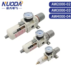Filtro Regulador Presión Neumático SMC AW2000-02 a AW4000-04