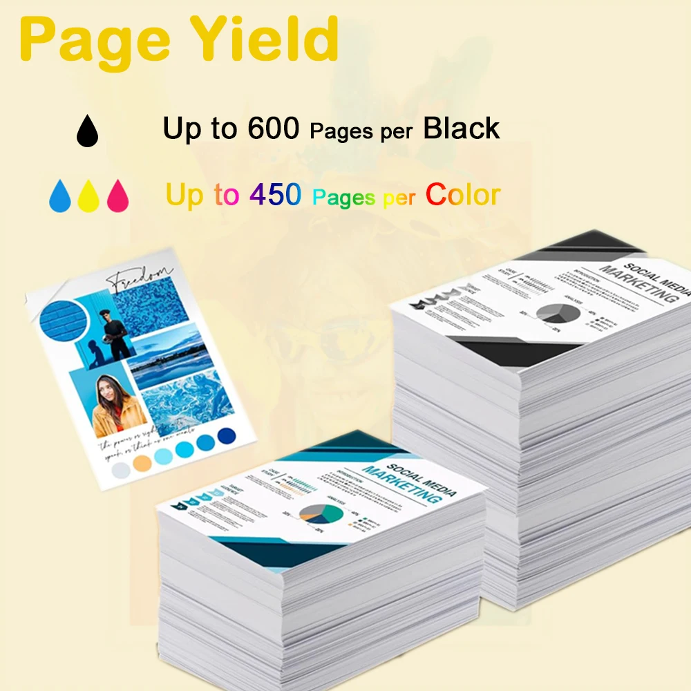 Cartuchos de tinta PG-545 para impresora Canon Pixma, recambio de tinta para impresora Canon Pixma MG2550, MG2550s, MG2555, MG2555s, MG2900, MG2940, MG2950, PG545, CL546, PG545XL - imagen 5