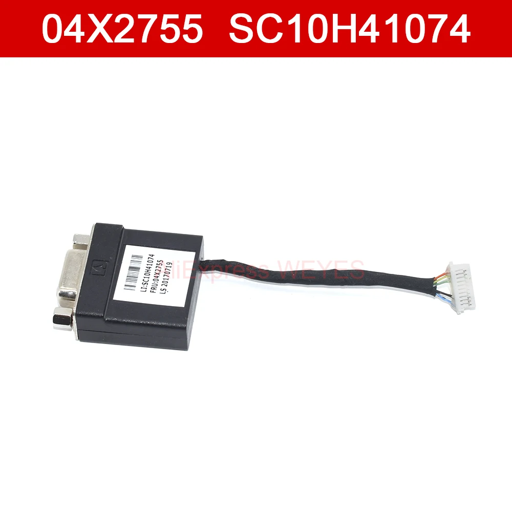 Cable adaptador de puerto VGA para Lenovo thinkcenter M6600Q M710Q, 04X2755 SC10H41074, envío rápido