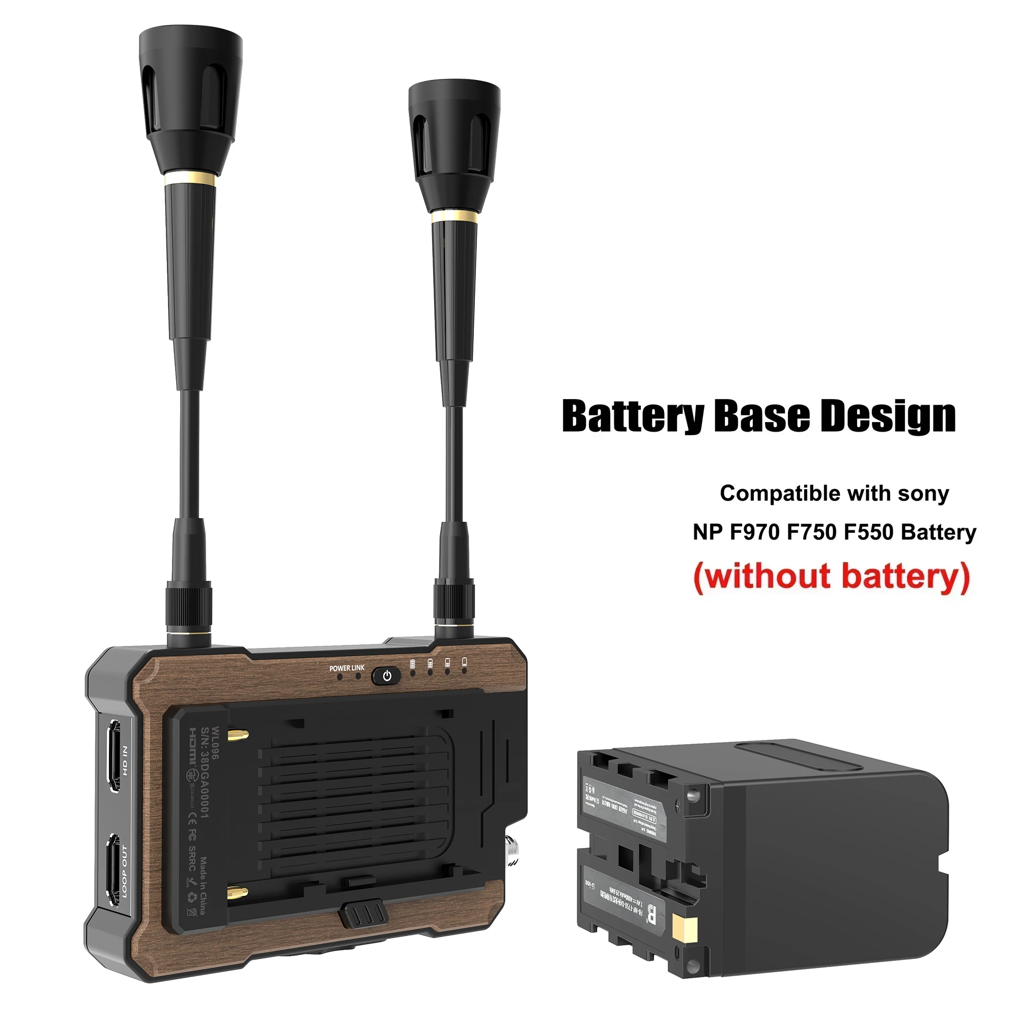 Transmisor y receptor HMDI inalámbrico Vrriis 200m 4K + captura de Audio y vídeo para ordenador portátil, PC, TV Box, cámara, grabación en vivo - imagen 2