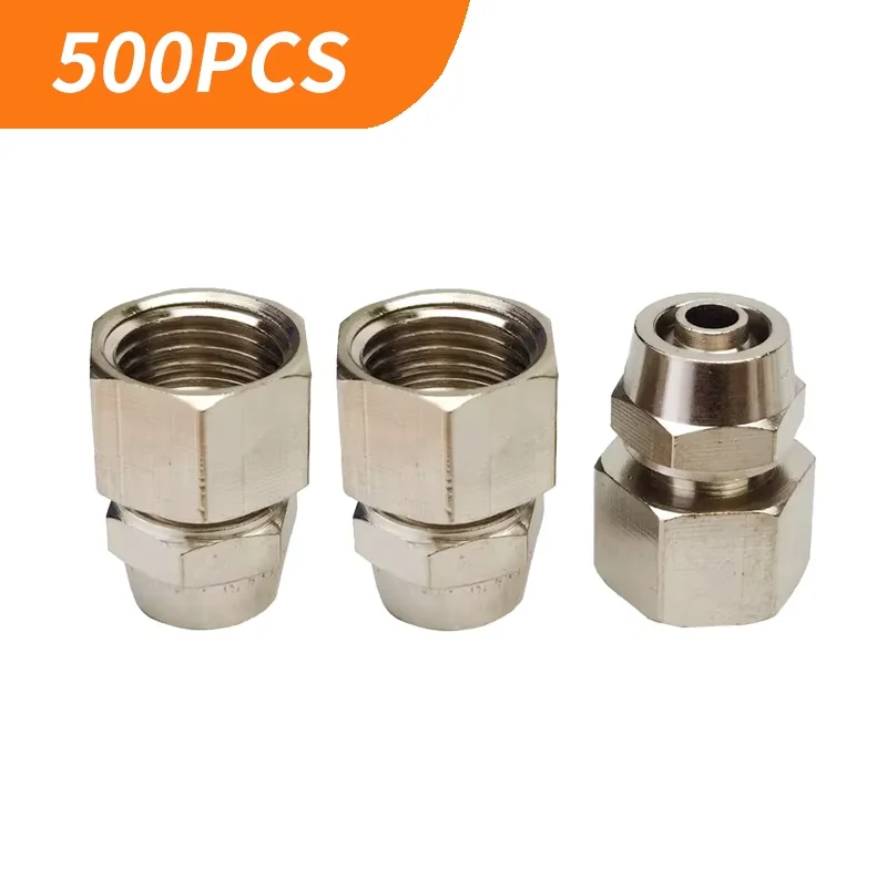 Conector rápido 500 Uds BSPT KL-PCF4-01,KL-PCF6-02,KL-PCF8-02,KL-PCF8-02 KL-PCF12-01 conector neumático giratorio