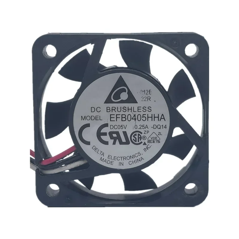Nuevo delta EFB0405HHA DC5V 0.25A 4010 4cm 40*40*10MM pequeño ventilador de refrigeración axial - imagen 5