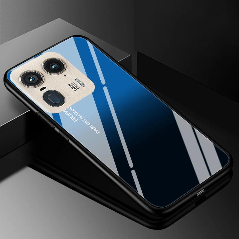 Para Motorola Edge 50 Ultra funda de vidrio templado para Moto Edge 50 Fusion Edge50 Pro parachoques trasero duro para Edge 50Ultra - imagen 5