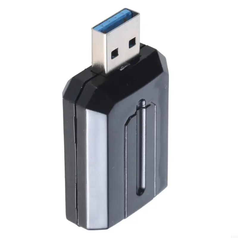 Adaptador universal USB 3.0 a SATA para compatibilidad hacia atrás con versiones anteriores de puertos USB y discos duros SATA - imagen 3
