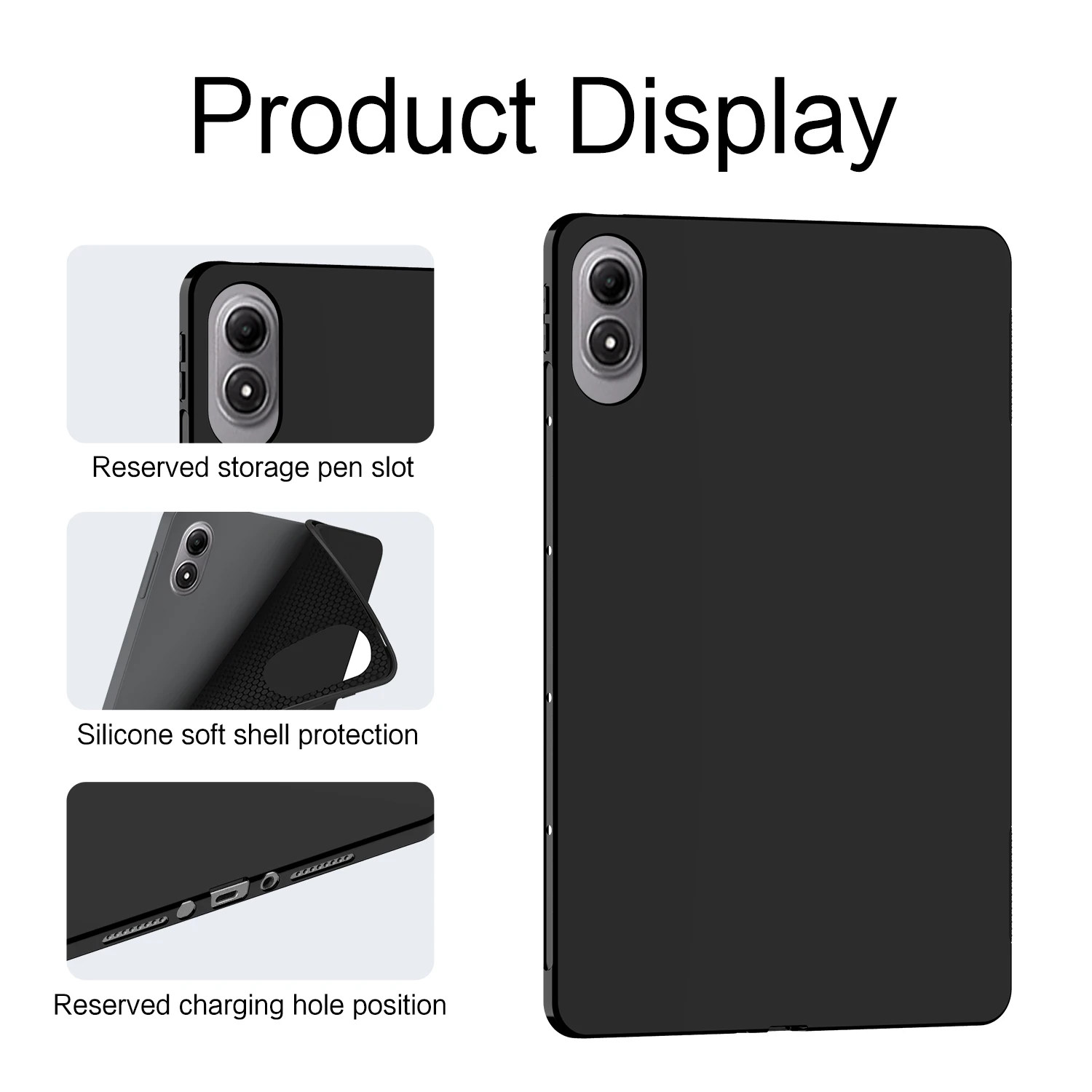 Funda blanda para Xiaomi Redmi Pad 2 Pro 2025, carcasa de silicona TPU de 12,1 pulgadas para RedMi Pad 2 Pro Pad2 Pro, funda trasera para tableta de 12,1" - imagen 5