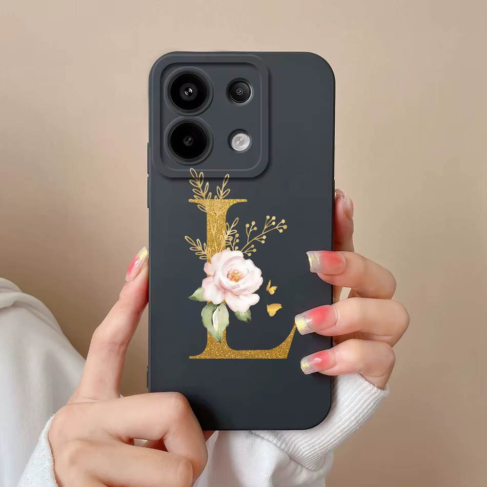 Funda Silicona Poco X6 Pro 5G – Protección Cámara Negro Rosa - imagen 4