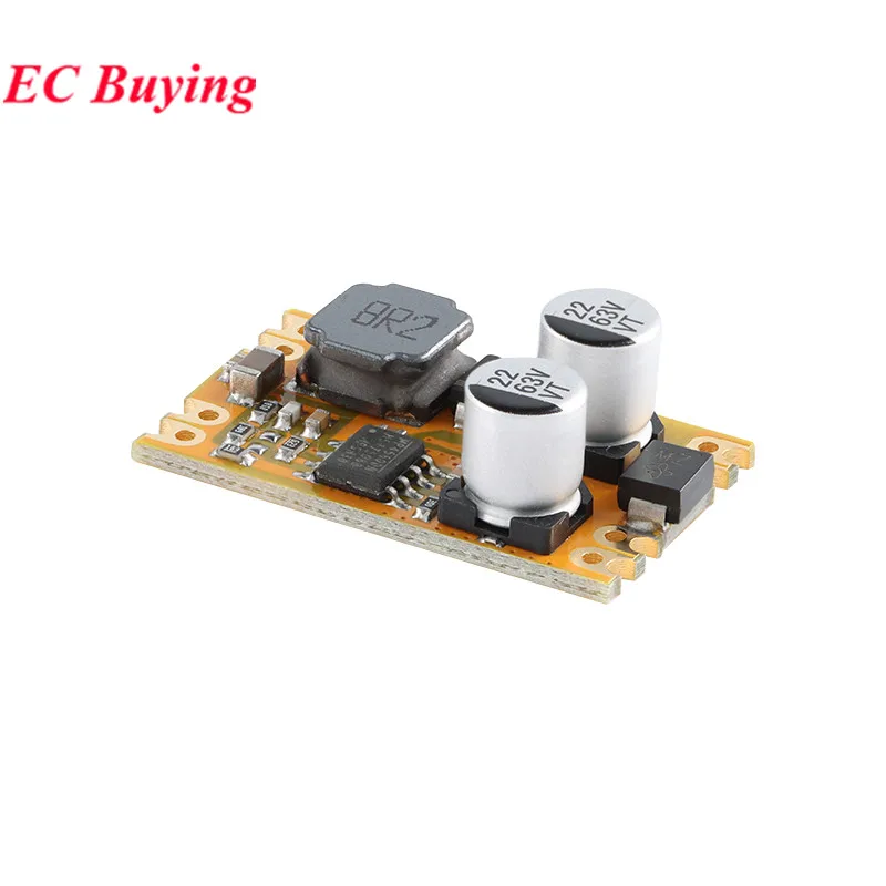 Módulo de fuente de alimentación reductor de DC-DC, entrada de 8-55V a 3,3 V/5V/9V/12V/15V/24V, salida 2A, placa de circuito de alta corriente, 10 Uds./1 ud. - imagen 2