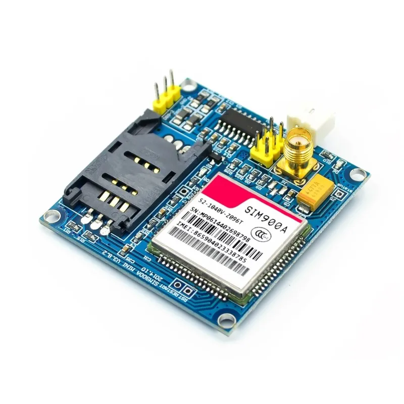 1 Uds módulo GSM SIM900A V4.0 Kit módulo de extensión inalámbrica GSM GPRS antena de placa probada tienda mundial - imagen 4