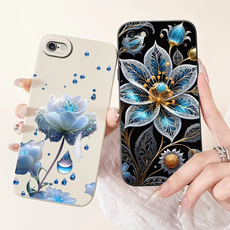Para Apple iPhone 6 Plus funda iPhone6S lujosa cubierta pintada de caramelo a prueba de golpes suave TPU funda de teléfono para iPhone 6S Plus iPhone6 Shell - imagen 4
