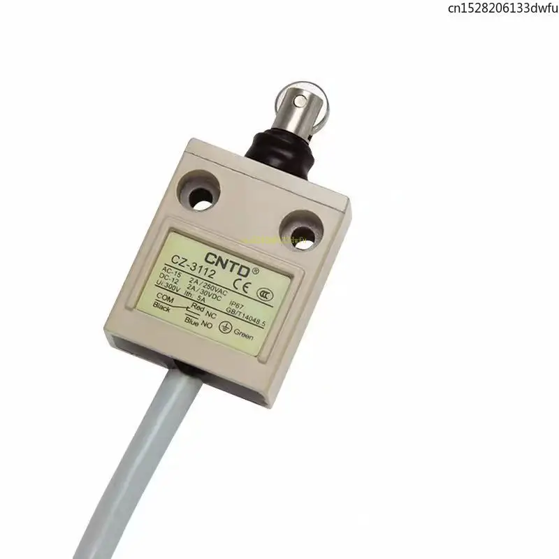 CNTD Micro interruptor de límite reinicio automático CZ-3112 viaje con rueda contacto plateado - imagen 4
