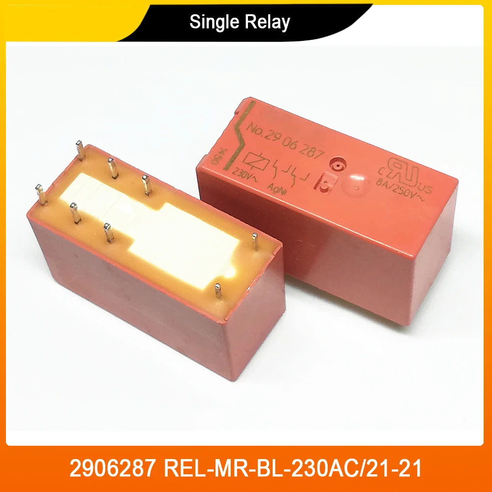 20 piezas 2906287   Relé único REL-MR-BL-230AC/21-21 para Phoenix - imagen 2