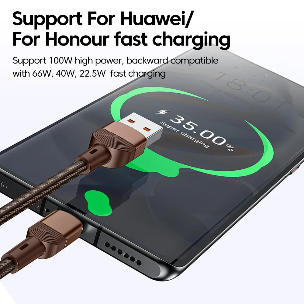 Cable de USB-C PD 100W Cable de carga rápida para Xiaomi 13 Samsung A15 A14 Huawei Macbook Realme POCO F3 Cable tipo C a tipo C - imagen 5