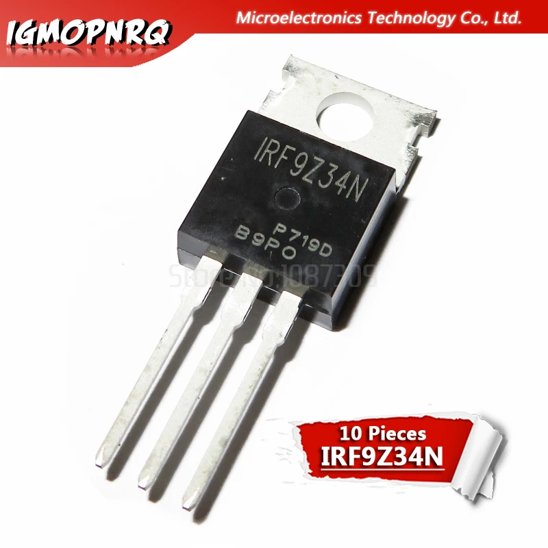 Transistor IRLZ24N IRLZ34N IRLZ44N TO-220 TO220 IRLZ24 IRLZ34 IRLZ44, 10 piezas - imagen 2