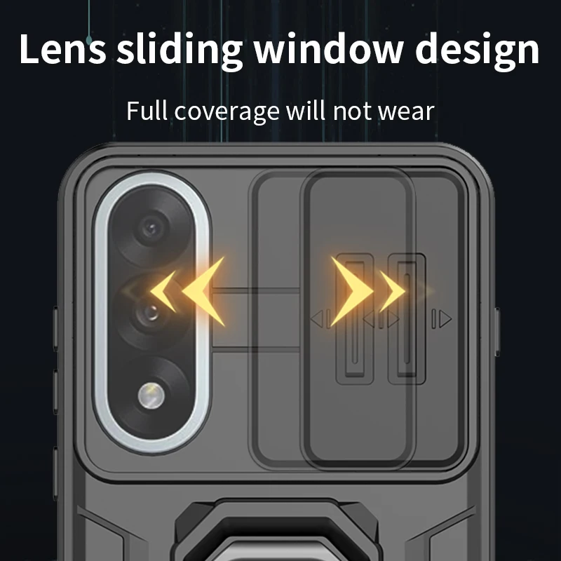 Para Oneplus Nord 5 funda Oneplus Nord 5 Nord5 Capas nuevo parachoques de teléfono Protector de lente trasera soporte de anillo Fundas Oneplus Nord 5 - imagen 5