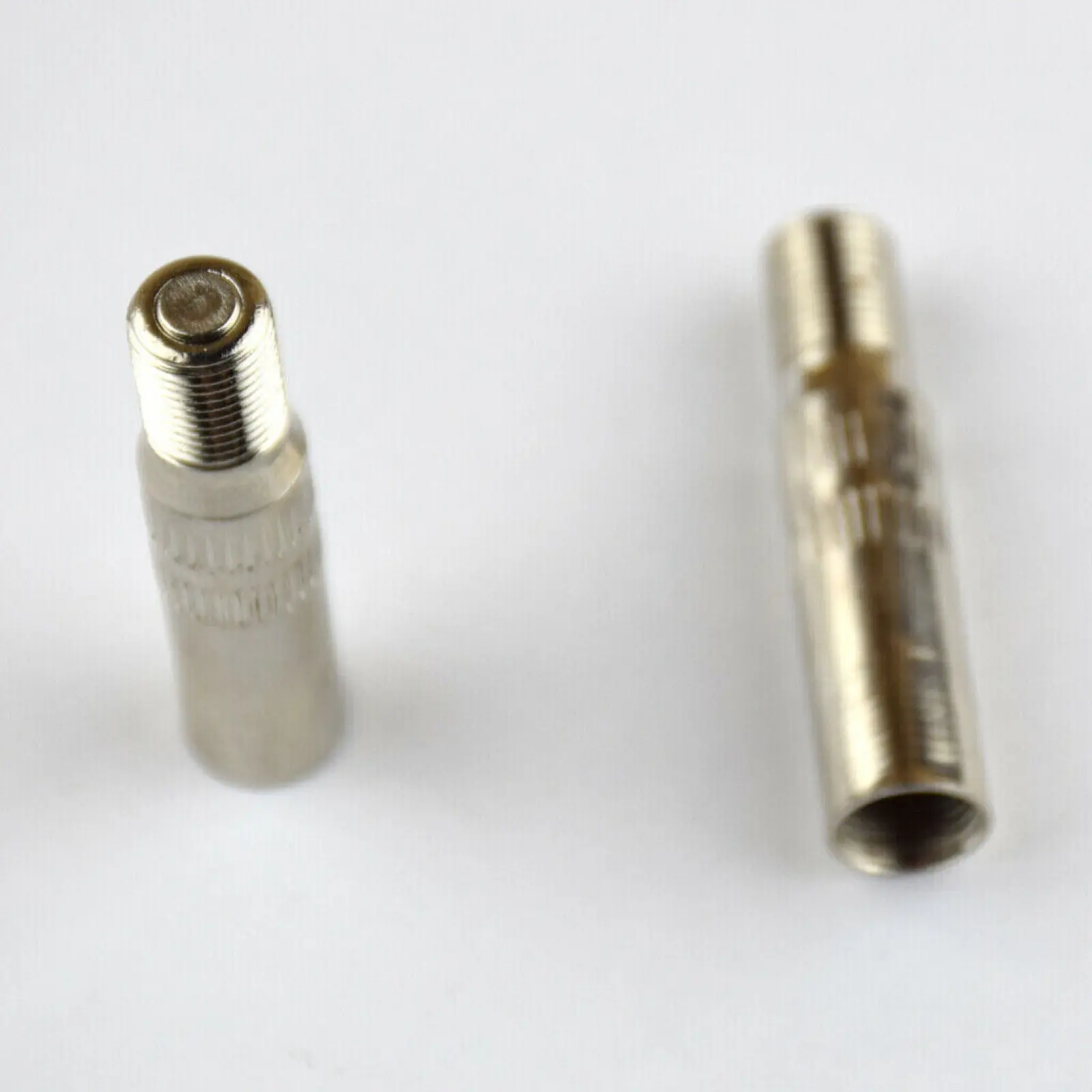 4 Uds. Tapas de extensión de válvula de rueda de neumático cromadas delanteras y traseras de Metal plateado de 25/39mm vástago para extensor de furgoneta de camión de coche accesorios para automóviles - imagen 5