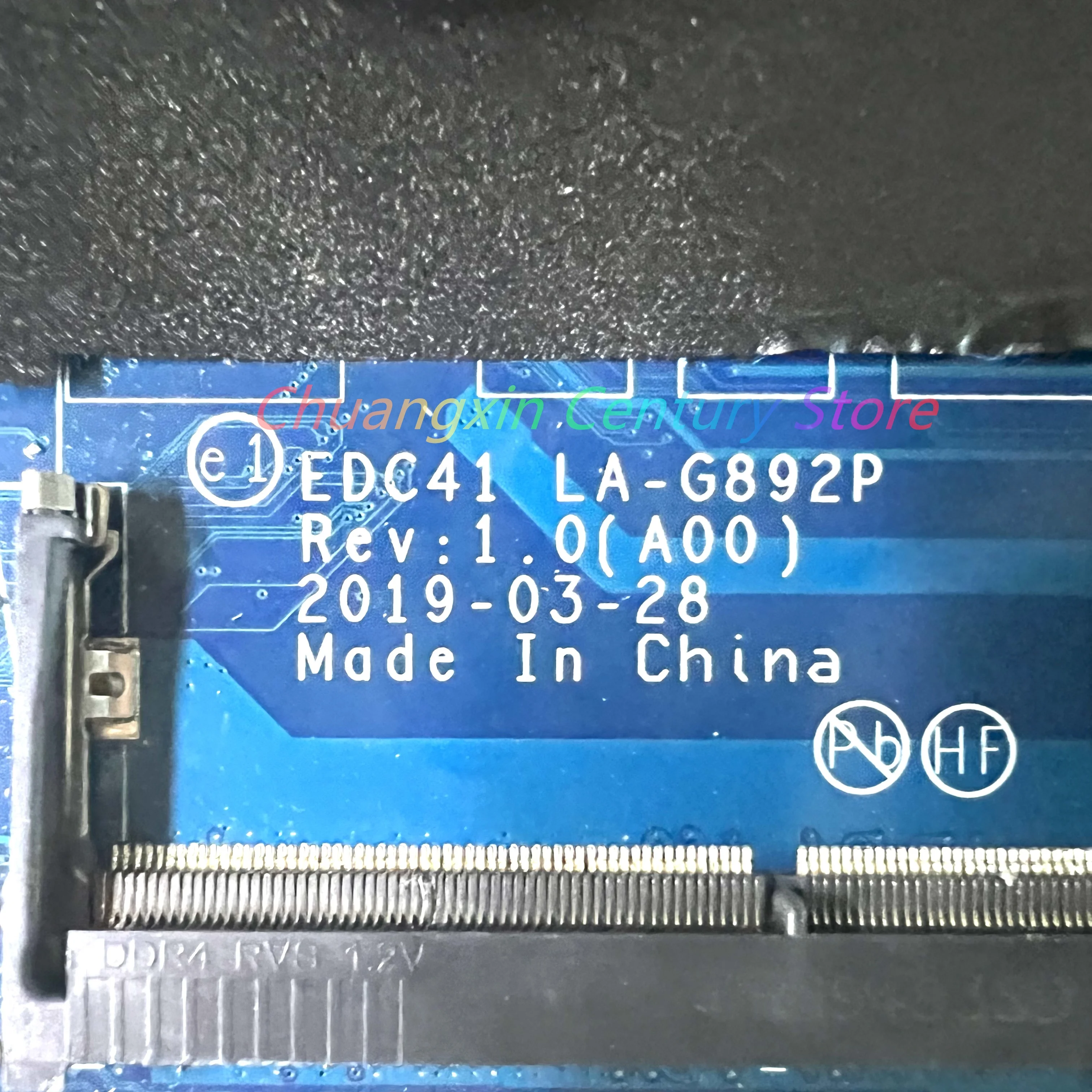 LA-G892P es adecuado para la placa base del ordenador portátil DELL Latitude 5400 con CPU I5-8365U I7-8665U DDR4 05T75M CN-06RVRC 06RVRC prueba de 100% - imagen 4