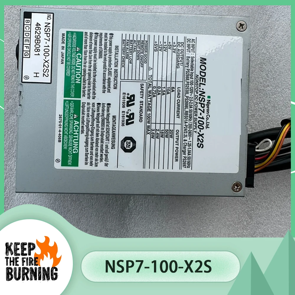 NSP7-100-X2S para fuente de alimentación de control industrial Nip-ron 115V-230V - imagen 2