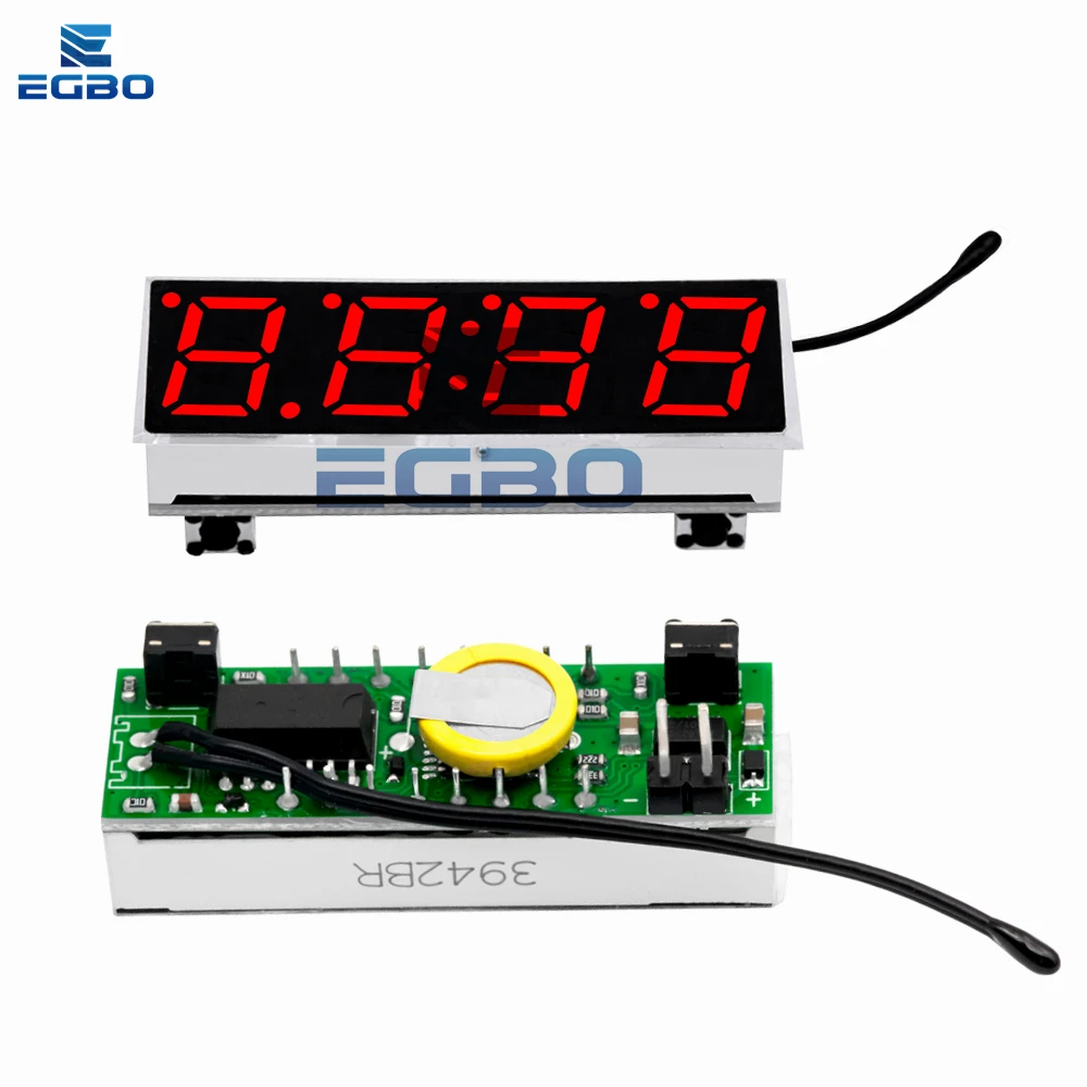Módulo de reloj digital LED RX8025T 3 en 1 con pantalla de temperatura y voltaje DC5-30V adecuado para proyectos de bricolaje Arduino - imagen 4