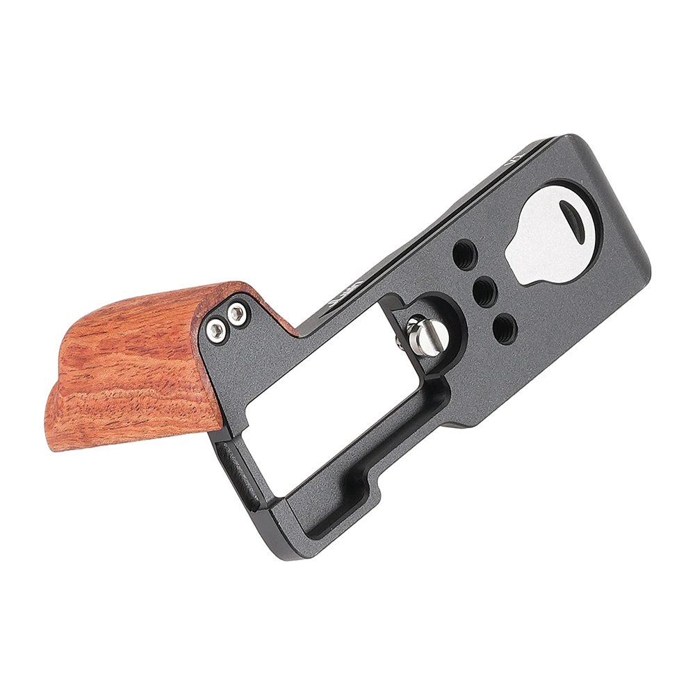 FOTGA para Canon PowerShot V1 soporte de placa L de liberación rápida agarre de mano cámara Digital para accesorios de cabeza de trípode Arca Swiss - imagen 4