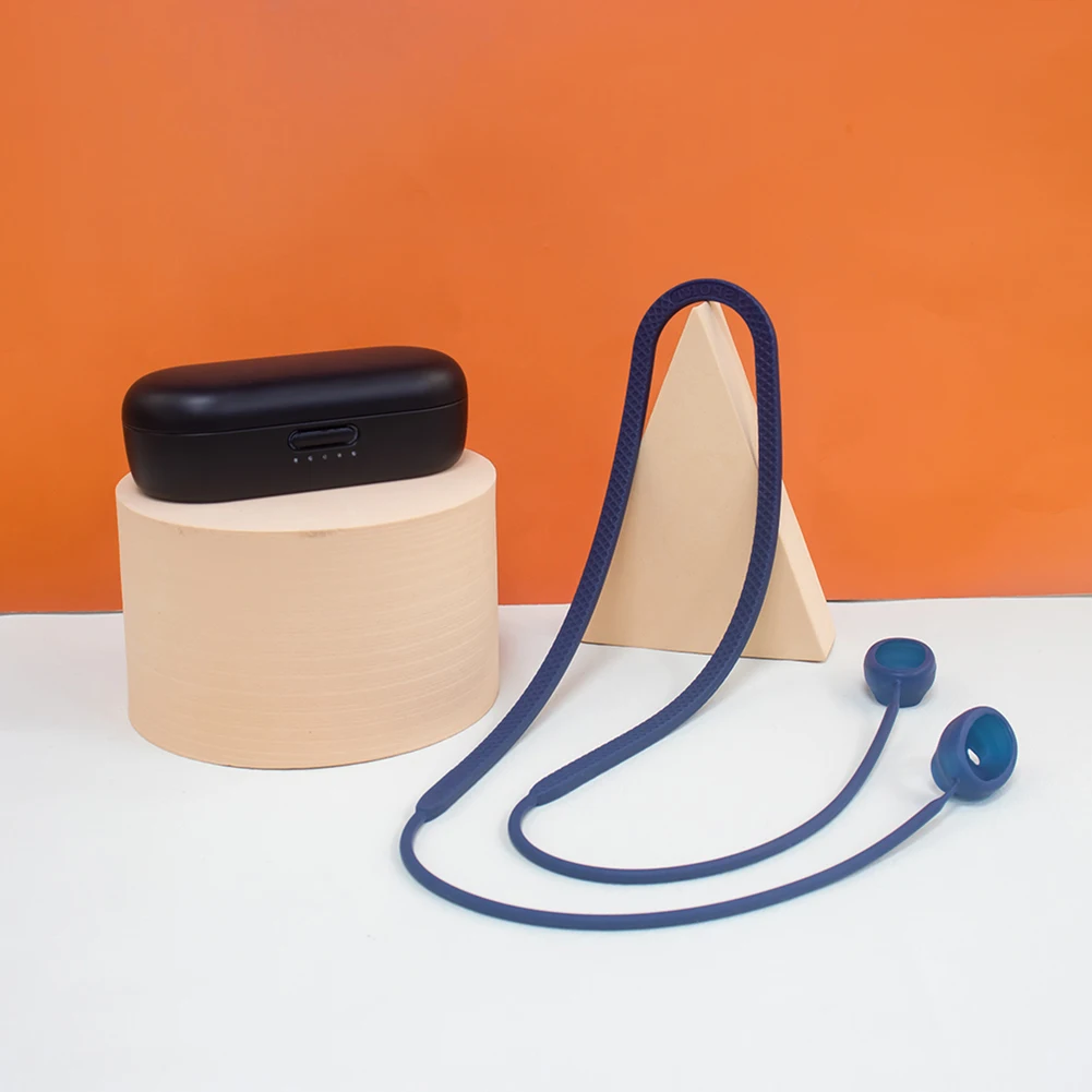 Cuerda de silicona antipérdida para auriculares, correa impermeable para el cuello, equipo deportivo, soporte para auriculares, accesorios de Cable para auriculares deportivos BOSE - imagen 2