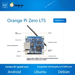 Orange Pi Zero LTS Maker Open Source Allwinner H2 H3 SBC Versátil