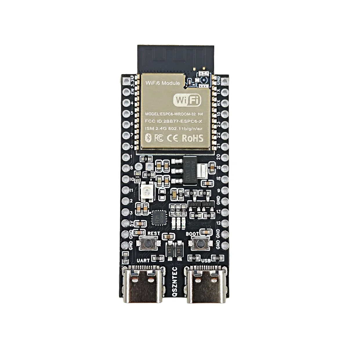 ESP32-C6 ESP32 WiFi + Bluetooth Internet des objets double carte de développement type-c carte de base ESP32-C6-DevKit fil C/Zigbee - imagen 4