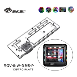 Bykski Placa distribución acrílica DDC con reservorio IN WIN Compatible