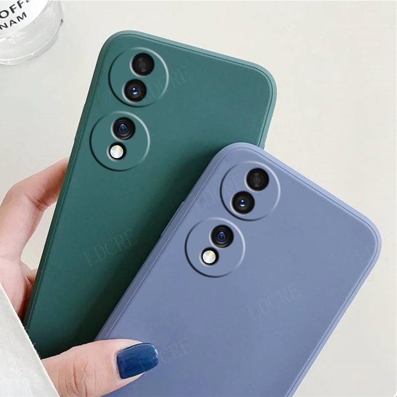 Funda para Huawei Honor 70, carcasa Original a prueba de golpes, parachoques trasero, TPU, suave, Honor 70 Pro,Honor 90 Pro - imagen 3