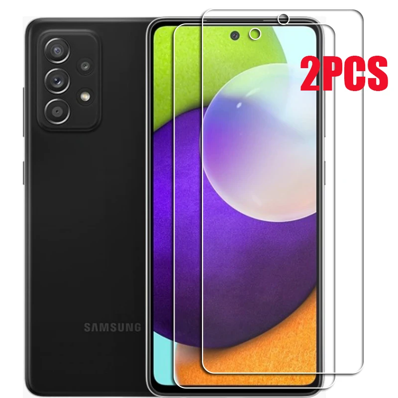 Para Samsung Galaxy A52 4G 5G Protector de vidrio templado en SM-A526B A5260 A525F 6,5 pulgadas Protector de pantalla película de la cubierta del teléfono