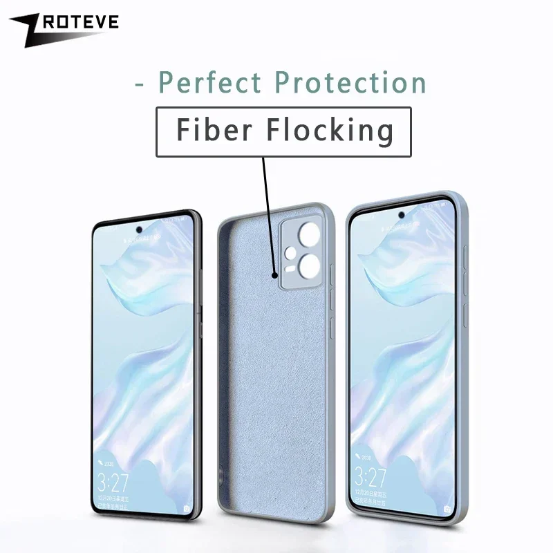 ZROTEVE-Funda de silicona líquida para móvil, carcasa suave y sedosa para Huawei Nova 10, 11 Pro, 11i, 9, 9SE, Nova9, SE, Y70, Y71, Y72, Y90, Y91, Nova10 - imagen 4